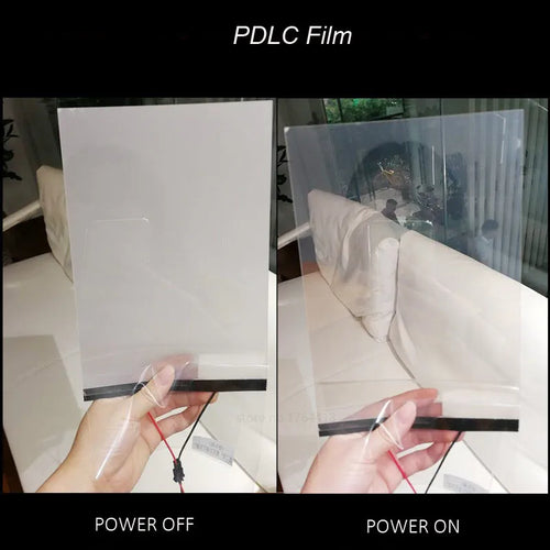 Smart privacy film clear state
